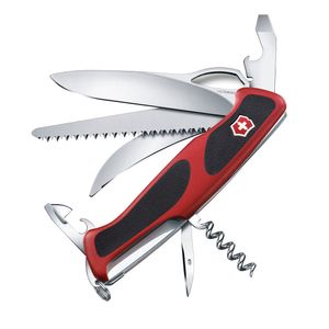 Navaja Ranger Grip 57 Hunter color Rojo/Negro Victorinox