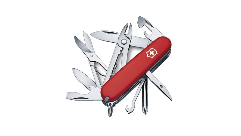 Navaja Deluxe Tinker color Rojo Victorinox