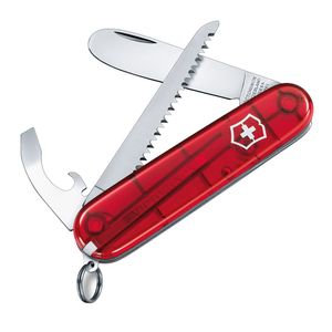 Navaja My First Victorinox H color Rojo Transparente Victorinox