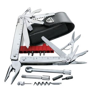 Swiss Tool X Plus Ratchet color Plata Victorinox