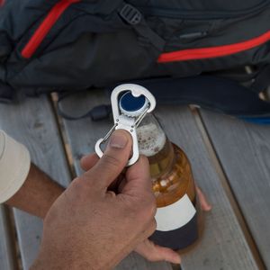 Ahhh...™ Stainless Bottle Opener Llavero Gris Nite Ize