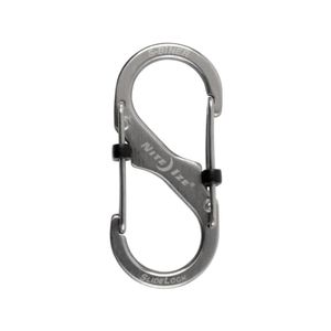 Mosquetón S-Biner® SlideLock® Stainless Steel #2 Nite Ize Gris