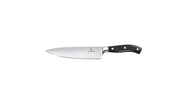 Cuchillo para chef forjado Grand Maître color Negro. Hoja 20 cm. Victorinox