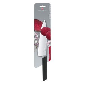 Cuchillo para trinchar Swiss Modern color Azul. Hoja 20 cm. Victorinox