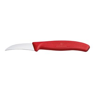 Cuchillo Torneador color Rojo. Hoja 6 cm. Victorinox