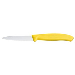 Cuchillo Verdura Swiss Classic color Amarillo. Hoja 8 cm. Victorinox