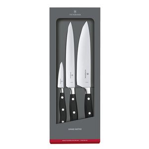 Juego para Chef Grand Maître, 3 piezas color Negro Victorinox