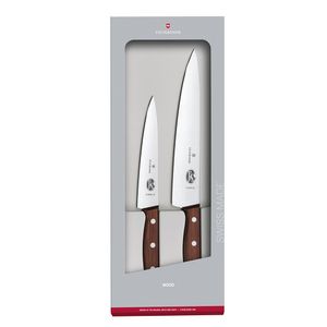 Set Trinchar Rosewood color Café Victorinox