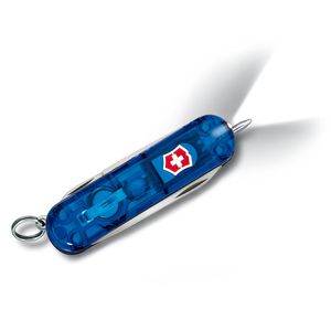 Navaja Signature Lite color azul traslúcido Victorinox