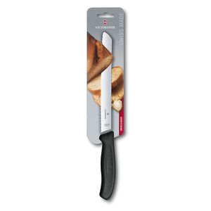 Cuchillo para pan Swiss Classic negro Victorinox