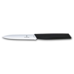 Cuchillo para verdura Swiss Modern Negro