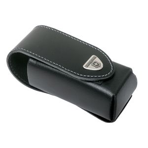 Estuche de cuero negro SwissTool Plus para cinturón