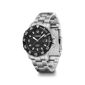 Reloj Seaforce correa de acero inoxidable dial color negro