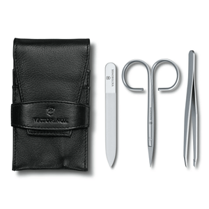 Set de manicura estuche de cuero