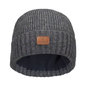 Gorro de Lana Gris Deluxe Victorinox