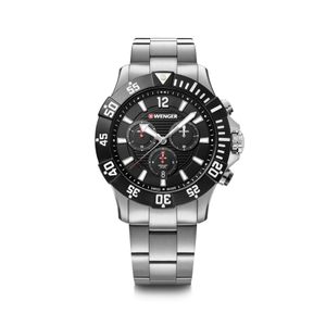 Reloj Seaforce Chrono Dial Negro 43 mm