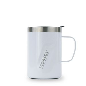 Taza térmica 355 ml The Transit Blanco.