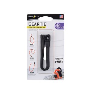 Amarra de Goma 15 cm negro Nite ize