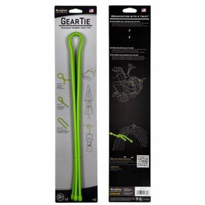 Pack 2 amarras de goma Gear Tie verde Nite ize