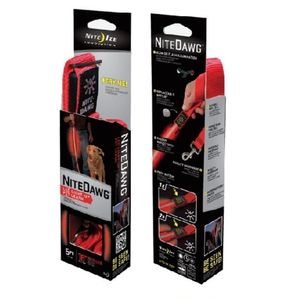 Correa para perros LED rojo Nite ize