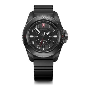 Reloj Journey 1884 dial negro correa caucho Victorinox