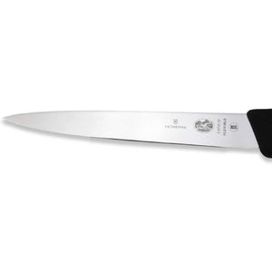 Cuchillo Carnicero Fibrox color Negro. Hoja 18 cm. Victorinox