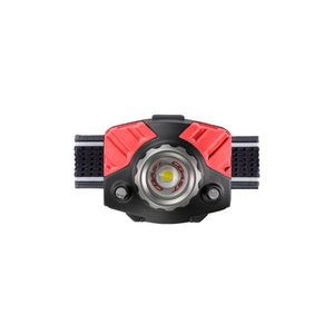 Linterna Frontal Coast FL75R Recargable Negra / Roja