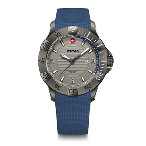 Reloj Seaforce correa silicona, dial 43 mm Wenger