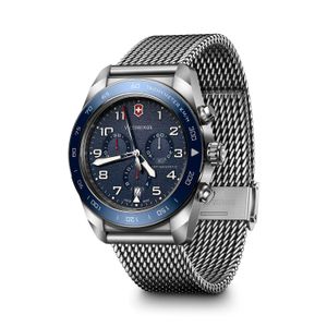 Reloj Swiss Army Chrono Azul Correa de Acero Victorinox