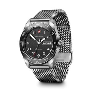 Reloj Swiss Army Negro Correa de Acero Victorinox