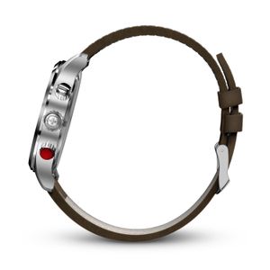 Reloj Terragraph Chrono blanco correa de cuero Wenger