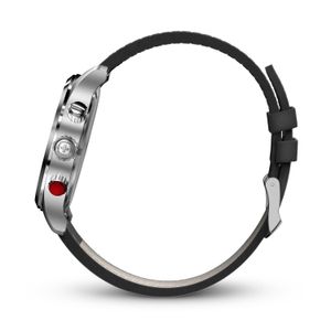 Reloj Terragraph Chrono negro correa de cuero Wenger